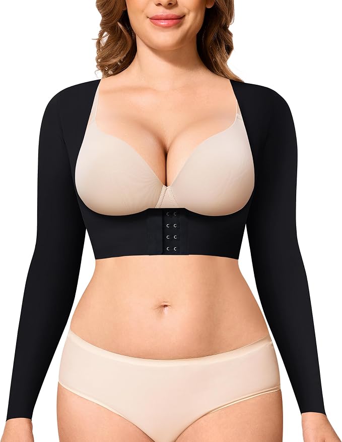Arm Compression Sleeve Women Post Surgical Arm Shapewear Tops